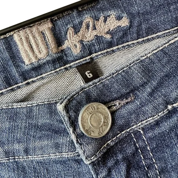 Kut from the Kloth Diana Skinny Jeans Size 6 Blue Medium Wash KP570MA1M - Picture 2 of 11